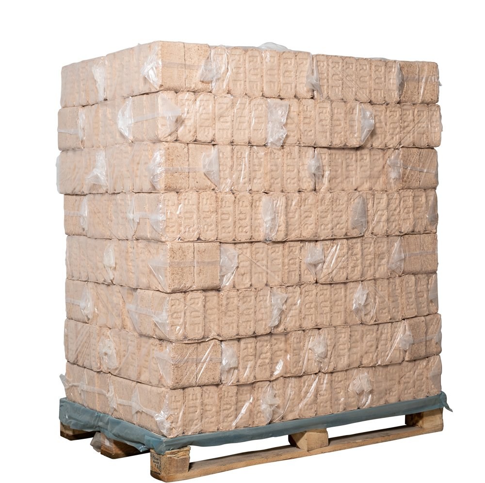 Briquettes RUF hêtre · palette 960 kg