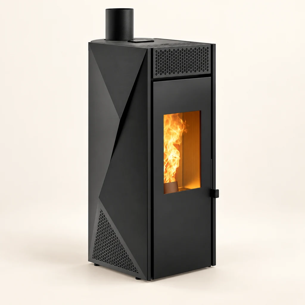 Poêle à granulés Invicta Mira 8 concentrique Wi-Fi · 8 kW