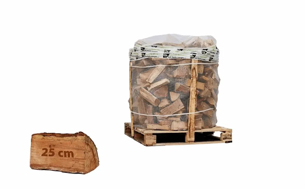 Chêne 25 cm · 1 m³ empilé