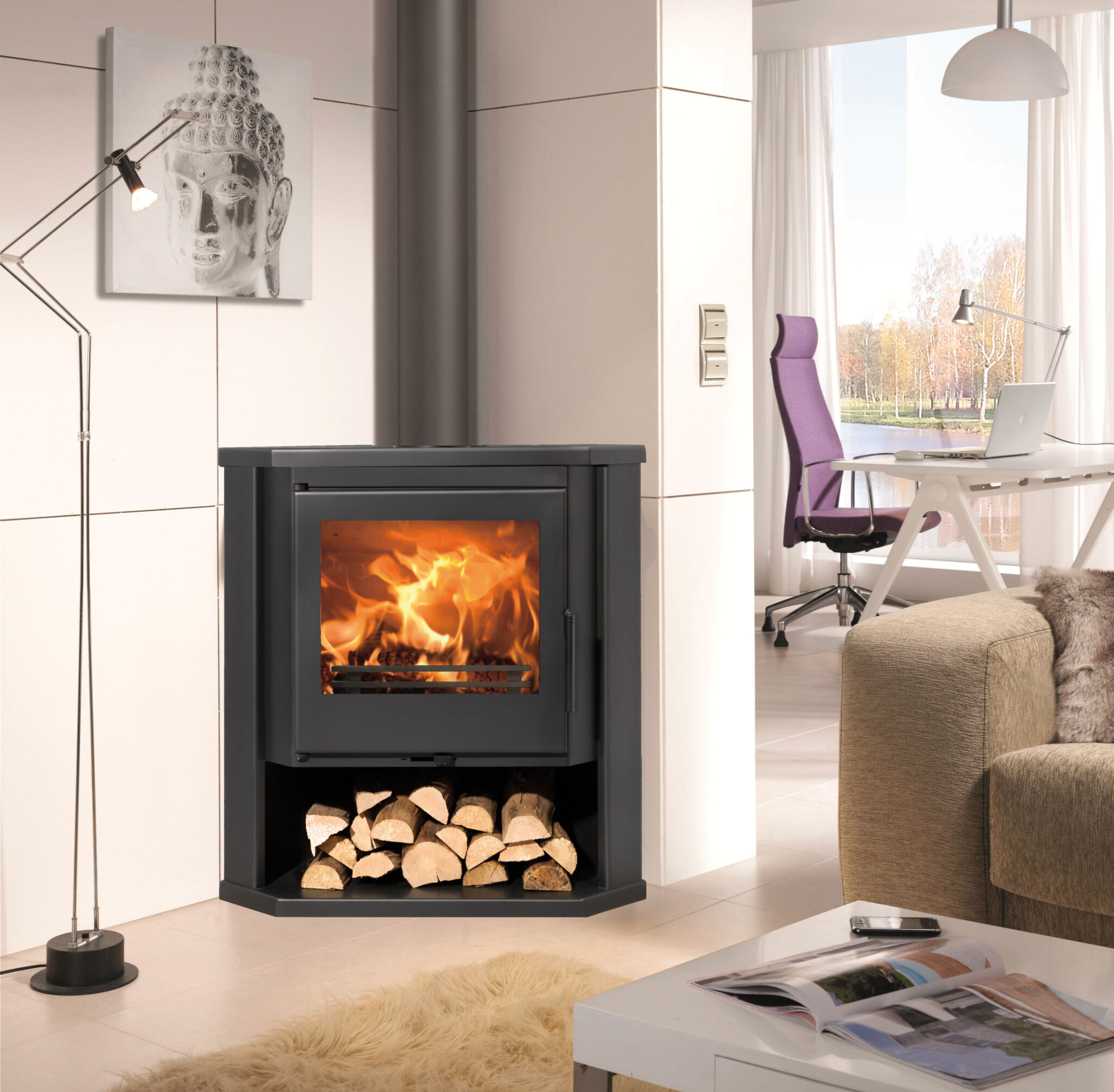 Poêle à bois Panadero Sintra · 7 kW